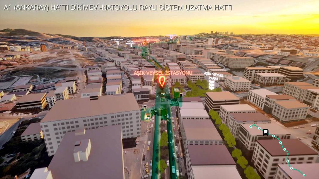 Ankara'da metro ağına dev yatırım: Başkentte ulaşım kökten değişecek! İşte yeni metro hatlarının güzergahı ve istasyonları 14